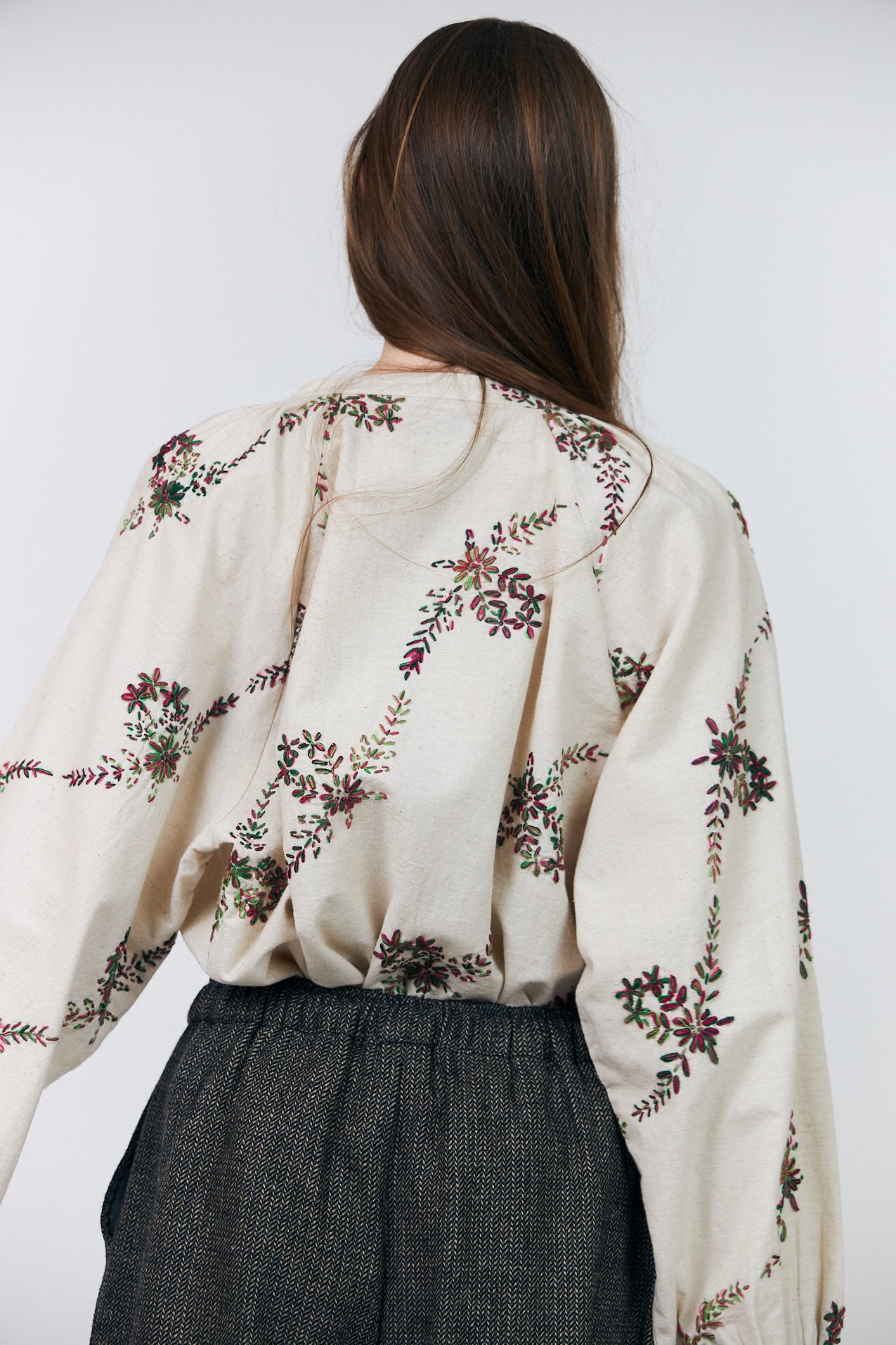 HaileyLL bluse - 02 Creme